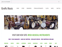 Tablet Screenshot of groffsmusic.com